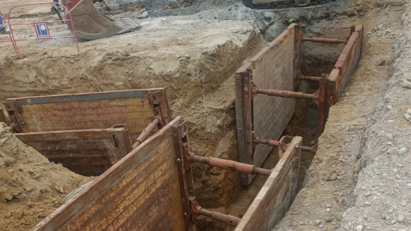 Výstavba IS / Sídlo Innovatrics, Jurská ulica Bratislava II.etap