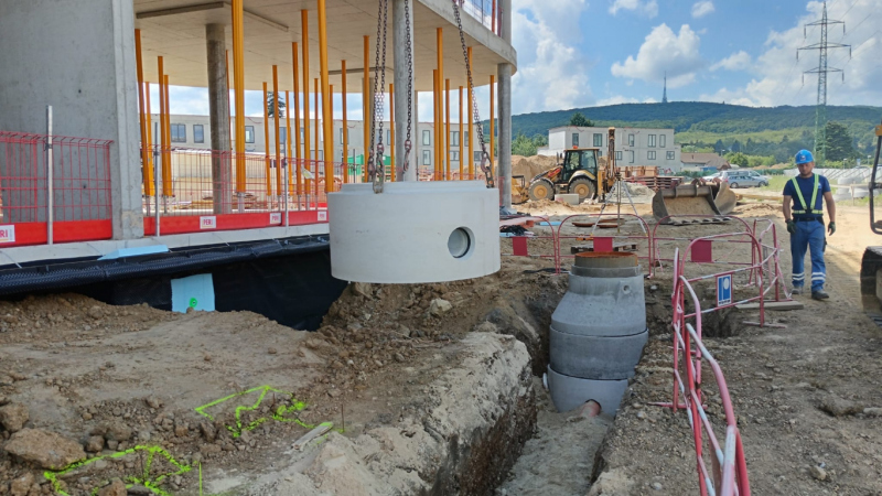 Výstavba IS / Sídlo Innovatrics, Jurská ulica Bratislava II.etap