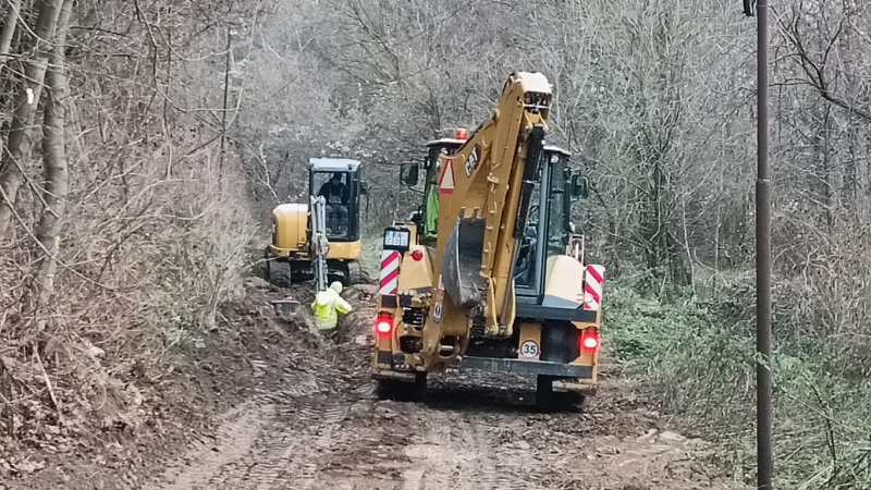 Výstavba IS / Rekonštrukcia vodovodu DN100 Buková