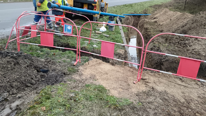 Výstavba IS / Rekonštrukcia vodovodu DN100 Buková