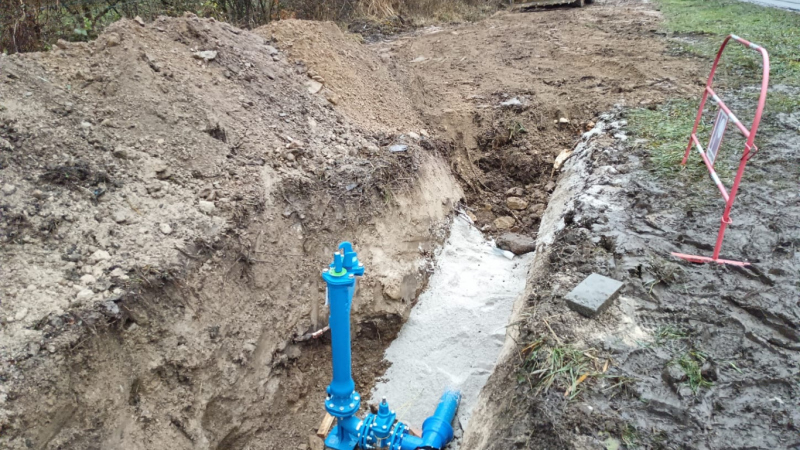 Výstavba IS / Rekonštrukcia vodovodu DN100 Buková