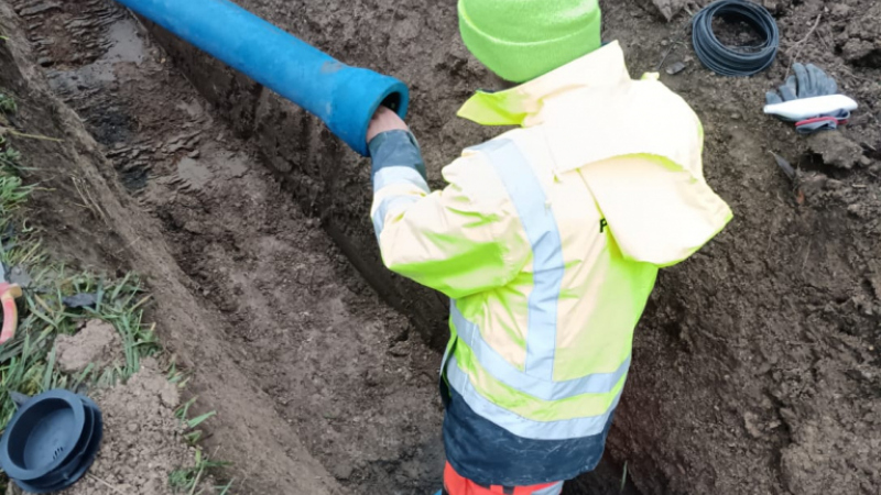 Výstavba IS / Rekonštrukcia vodovodu DN100 Buková