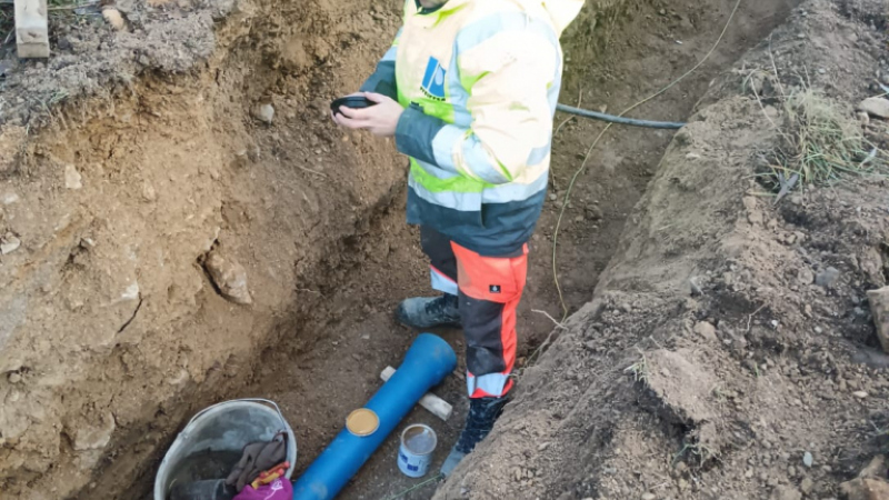 Výstavba IS / Rekonštrukcia vodovodu DN100 Buková