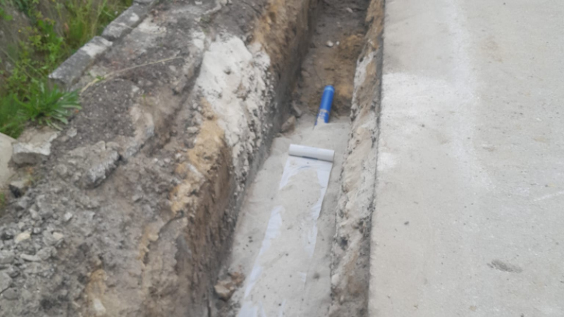 Novinky / Havarijná oprava vodovodnej vetvy - vodovod Buková