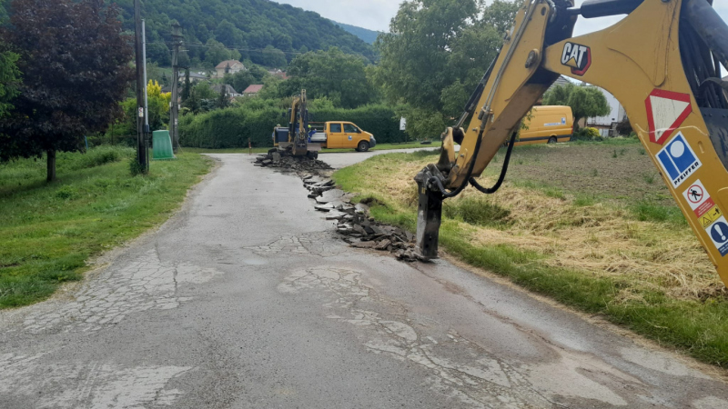 Novinky / Havarijná oprava vodovodnej vetvy - vodovod Buková