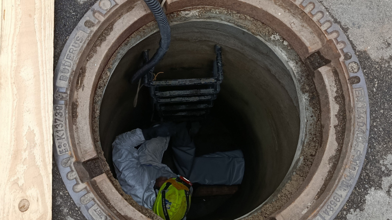 Novinky / Sanácia verejnej kanalizácie bezvýkopovou metódou, Slo