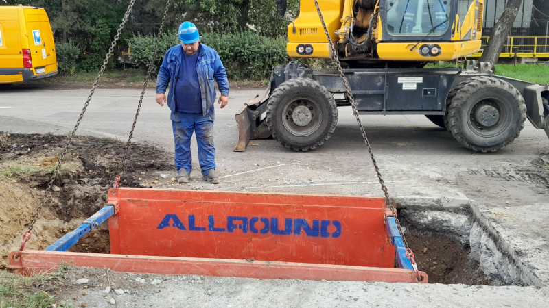 Novinky / Oprava potrubia pitnej vody Rad P4 - bezvýkop