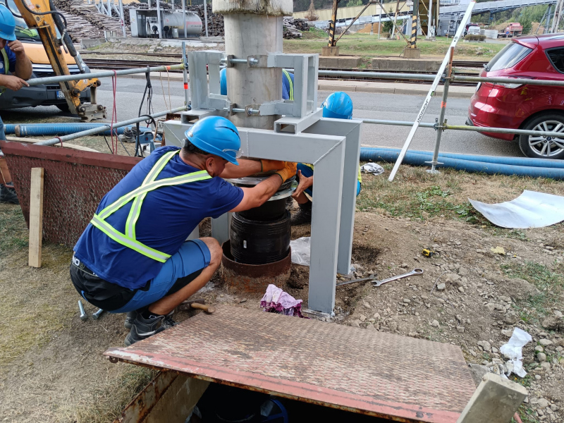 Ružomberok - Priemyselná voda - rekonštrukcia potrubia a šachty